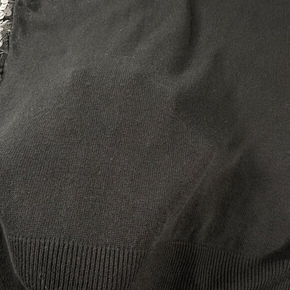 BCBGMaxazria Cardigan Sequins Women Button Front Evening Long Sleeve Sweater - Picture 11 of 16